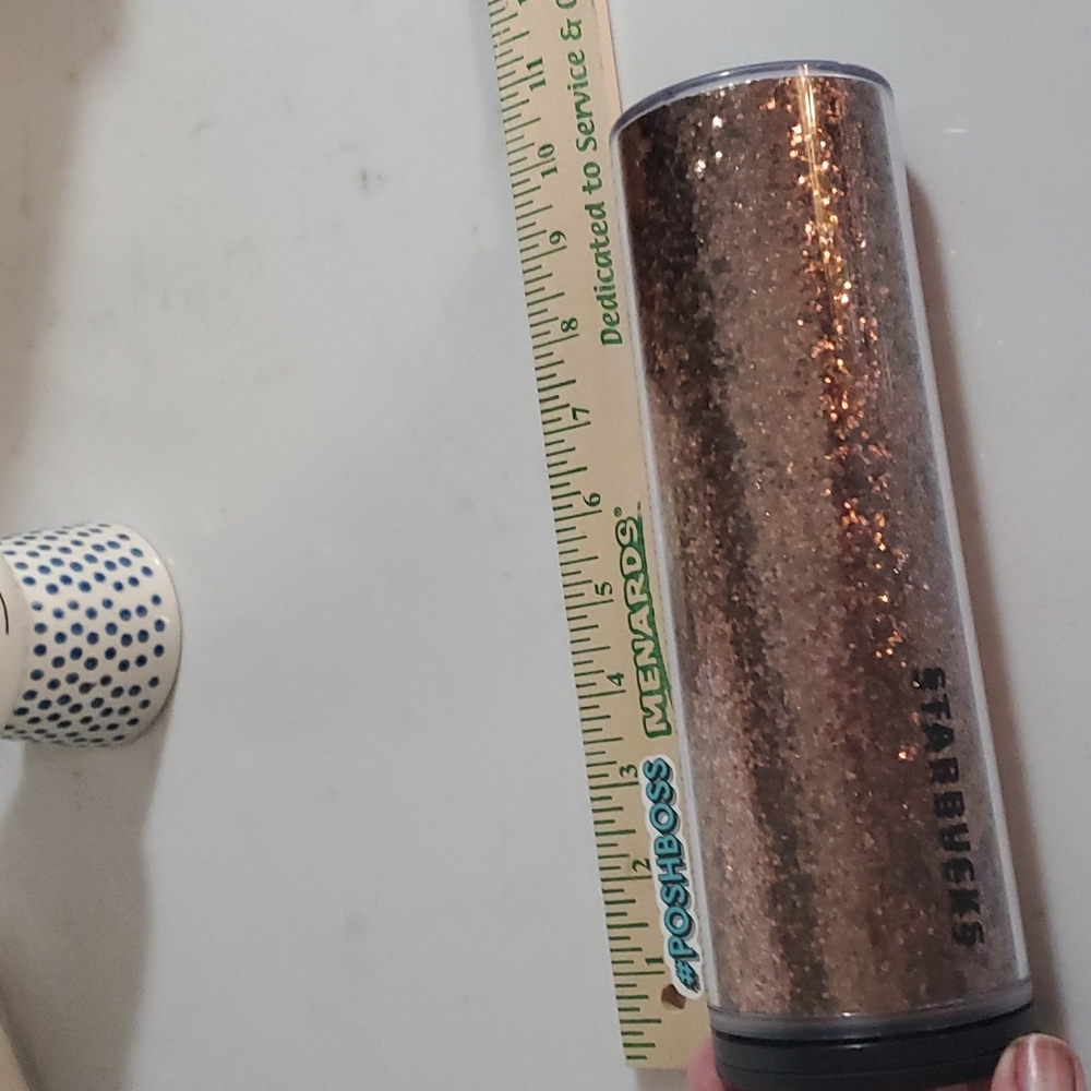 Starbucks Glittery Weighted Tumbler - Picture 10 of 11